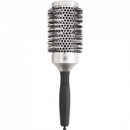SALOANE - Olivia Garden Perie profesionala de par Essential Blowout Classic Silver 55mm
