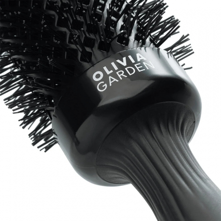 Olivia Garden Perie profesionala de par Expert Blowout Shine Black 55mm [2]