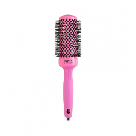 Ustensile frizerie si coafor - Olivia Garden Perie profesionala de par Expert Blowout Shine Pink 45mm
