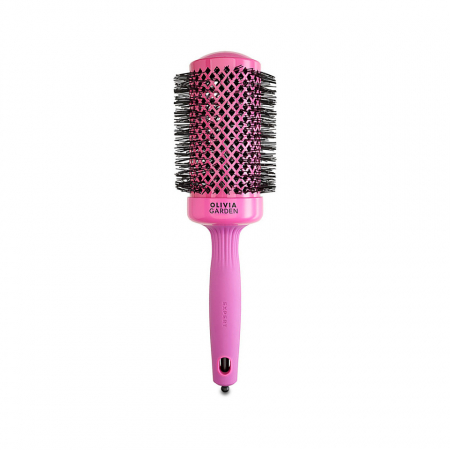 Ustensile frizerie si coafor - Olivia Garden Perie profesionala de par Expert Blowout Shine Pink 55mm