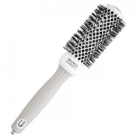 Olivia Garden Perie profesionala de par Expert Blowout Shine White&Gray 35mm [1]