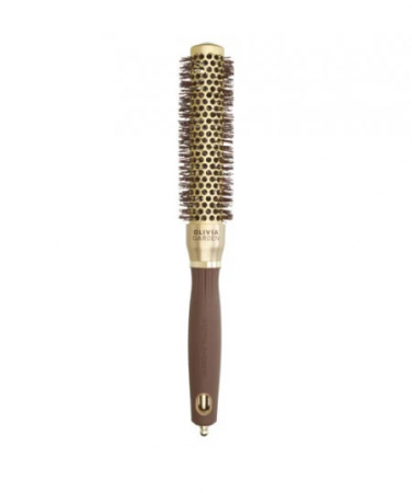 Ustensile frizerie si coafor - Olivia Garden Perie profesionala de par XL 25mm Expert Blowout Speed Wavy Bristle Gold&Brown