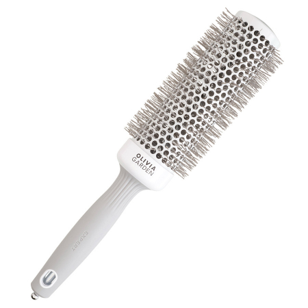 SALOANE - Olivia Garden Perie profesionala de par XL 45mm Expert Blowout Speed Wavy Bristle White&Grey