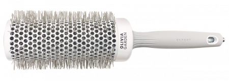 Olivia Garden Perie profesionala de par XL 55mm Expert Blowout Speed Wavy Bristle White&Grey [2]