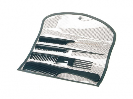 SALOANE - Olivia Garden set 4 piepteni Carbon + Ion