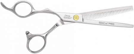 SALOANE - Olivia Garden SilkCut PRO Foarfeca profesionala pentru filat stanga dinti in spate 6.35 inch