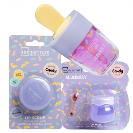 Import - Pachet ingrijire buze cu aroma de afine Candy, IDC Institute
