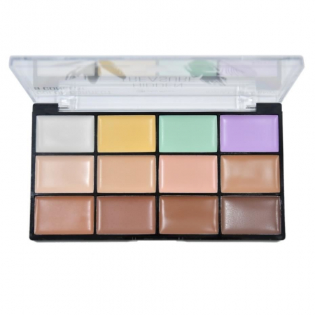 Paleta Color Correct & Conceal, Hidden Treasure Pocket Kit Ruby Rose HB8098, 12 nuante [2]