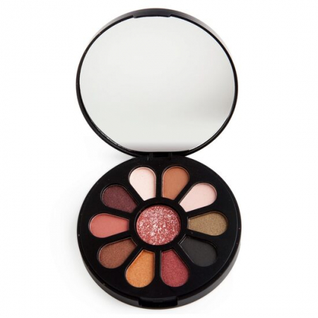 MACHIAJ - Paleta de farduri Diamond Glitter Circle, cu 11 culori, Magic Studio