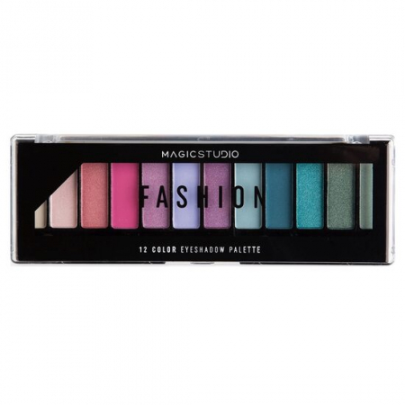 MyCosmetics - Paleta de farduri Versatile, cu 12 culori, Fashion, Magic Studio MS24120F