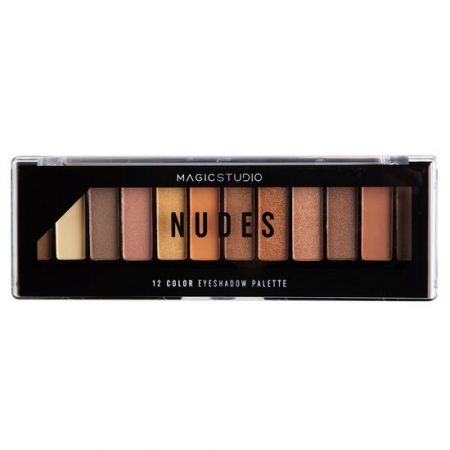 MACHIAJ - Paleta de farduri Versatile, cu 12 culori, Nudes, Magic Studio MS24120N