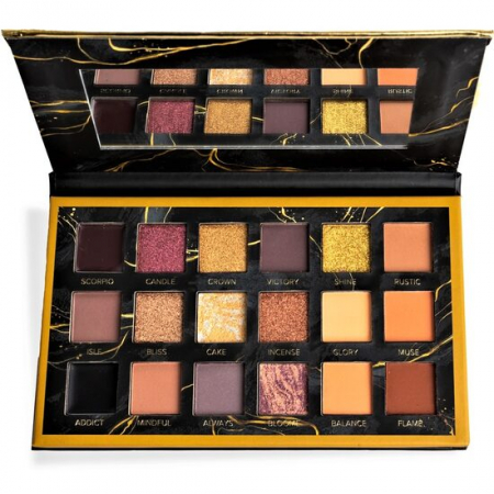 Import - Paleta fard de pleoape Black Diamond, Magic Studio, 18 nuante, 26002