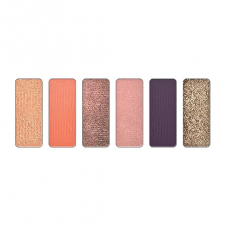 Paleta fard de pleoape cu 6 culori New City Trends, Revers, Nr.15 [1]