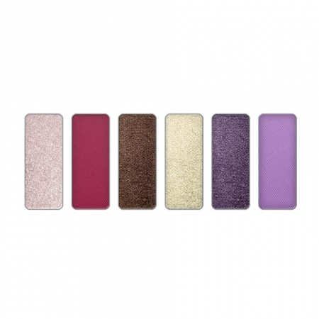 Paleta fard de pleoape cu 6 culori New City Trends, Revers, Nr.17 [1]