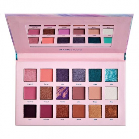 MACHIAJ - Paleta fard de pleoape Sweet Pastel, 18 Culori, Magic Studio
