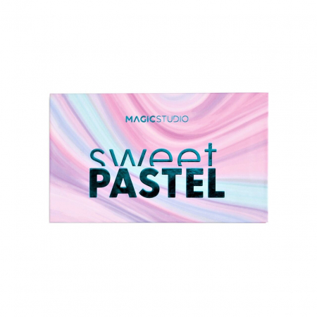Paleta fard de pleoape Sweet Pastel, 18 Culori, Magic Studio [2]