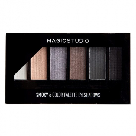 MACHIAJ - Paleta Farduri Pocket Colors, 6 culori, Nr.3 Smoky, Ref 30770, Magic Studio