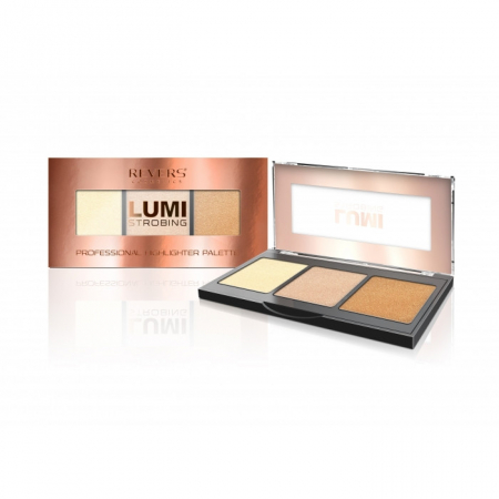 Iluminator, contur - Paleta iluminator Lumi Strobing Professional, Revers, 12.5g, nr 1