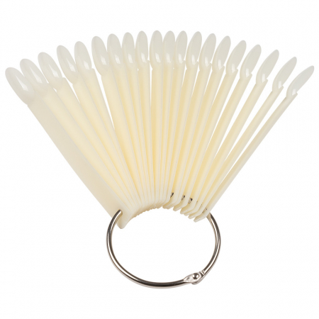 Paletar expunere culori unghii oval 50 pozitii cu inel [0]