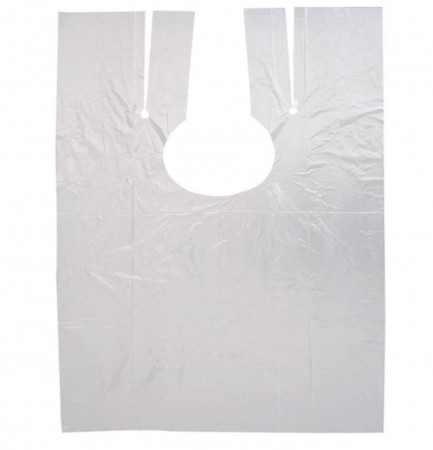 Pelerine pentru frizerie sau coafor de unica folosinta Lila Rossa 100x130 cm [3]