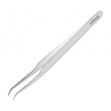 Penseta pentru gene Lila Rossa, Smart, din otel inoxidabil, varf ascutit, model lrs-1001 [1]