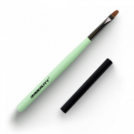 Unghii tehnice - Pensula gel oval 2M #6 - Green