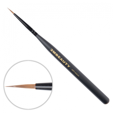 UNGHII - Pensula nail art 2M Black Beauty Art Aqua