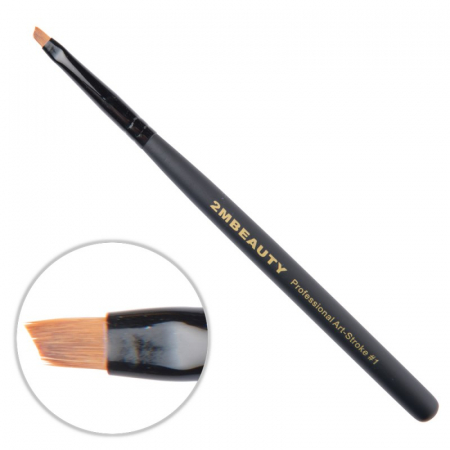 UNGHII - Pensula nail art 2M Black Beauty OneStroke nr. 01