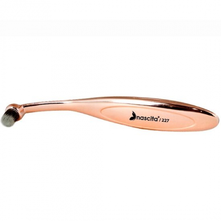 Fara Categorie - Pensula ovala mica pentru corector, buze, Nascita, Bronzy Glow