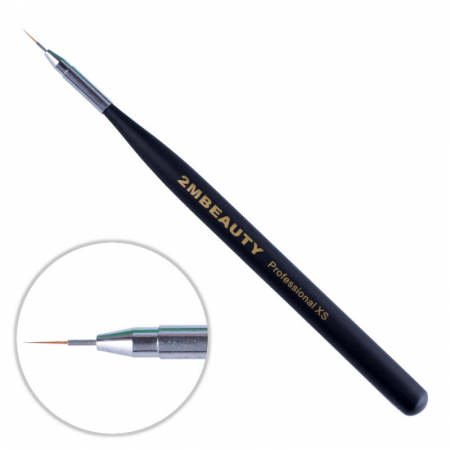 Pensula pentru decorat unghii 2M Beauty Nail Art XS