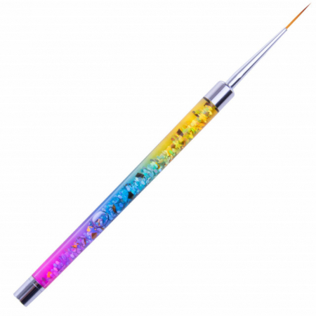UNGHII - Pensula pentru pictura Pink Line Pen Glitter