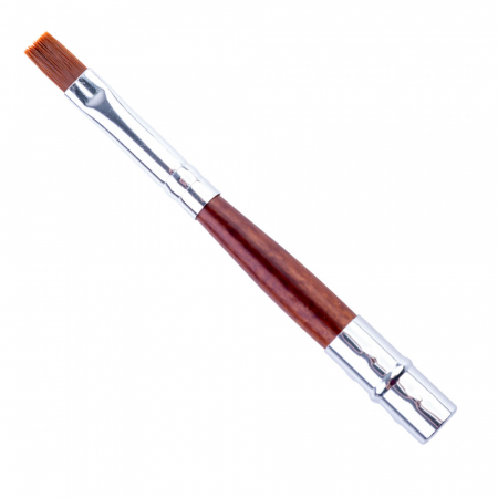 Pensula plata dreapta pentru ruj, Lila Rossa, Luna, rl5f [3]