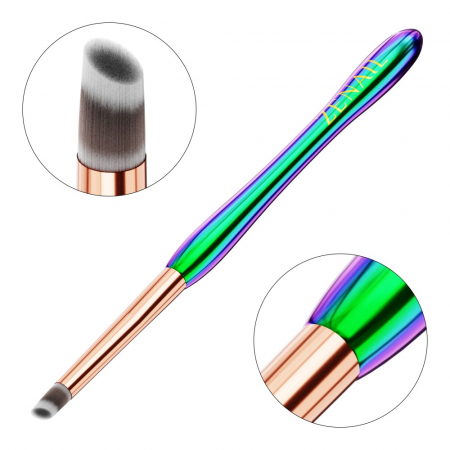 UNGHII - Pensula unghii ombre rotunda Zenail Chameleon #4