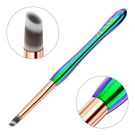 Unghii tehnice - Pensula unghii Slant Ombre Zenail Chameleon #6