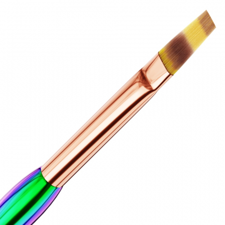 Pensula unghii ombre rotunda Zenail Chameleon #6 [2]