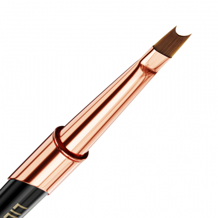 Pensula unghii U shape Brush french Lila Rossa VIP Premium Kolinsky #4 [2]