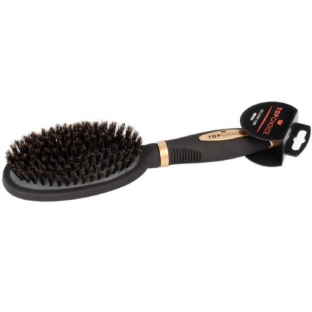 SALOANE - Perie de par profesionala Top Choice, Gold 63299, cu peri naturali de mistret
