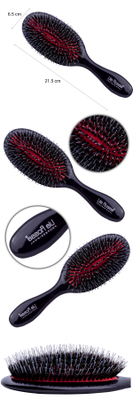 Perie de par Lila Rossa DT3112 cu par natural de mistret [2]