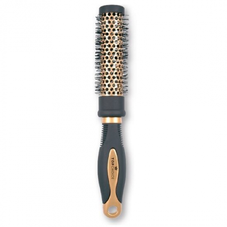 SALOANE - Perie de par pentru coafat, Gold, Top Choice, Ø24/36