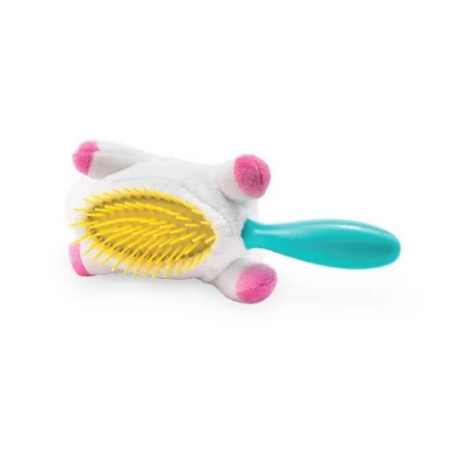COPII - Perie de par pentru copii alba Unicorn Teddy Hair Martinelia 3013w