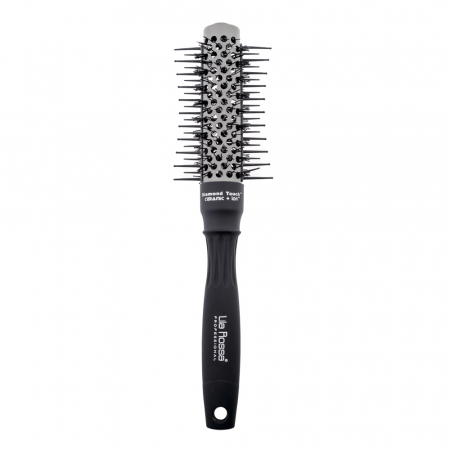 Perie profesionala Lila Rossa, Diamond Touch, din ceramica, neagra, DT25 [2]