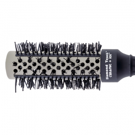 Perie profesionala Lila Rossa Diamond Touch, din ceramica, neagra, dt32 [1]