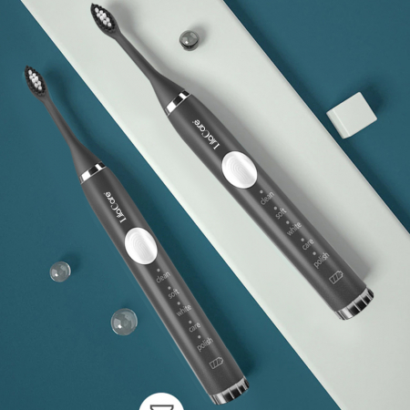 Periuta de dinti electrica cu 4 capete, Lila Care cu incarcare USB, negru [3]