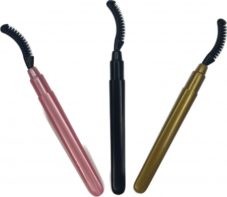 MACHIAJ - Periuta mascara curbata diferite culori, 1 buc.