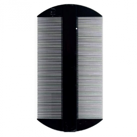 SALOANE - Pieptan antiparazitar, Top Choice, negru, 60342