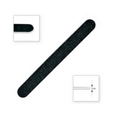 UNGHII - Pila abraziva dreapta Top Choice, 74356, 4mm, granulatie 120/180