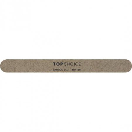 UNGHII - Pila din bambus pentru unghii, dreapta, 80/120 Top Choice 78255