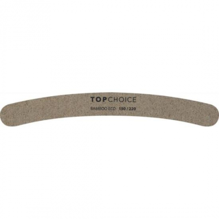 Pile si buffere - Pila din bambus pentru unghii, semiluna, 150/220 Top Choice TC78262