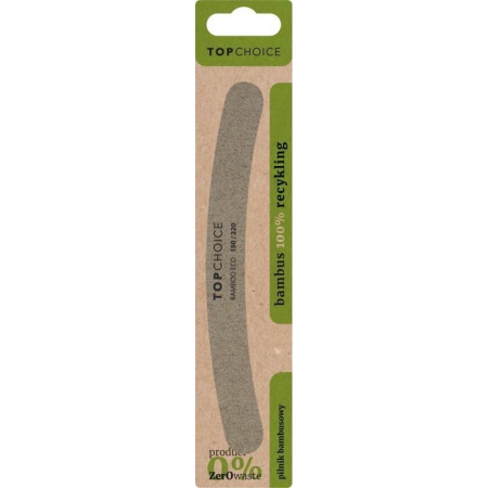 Pila din bambus pentru unghii, semiluna, 150/220 Top Choice TC78262 [1]