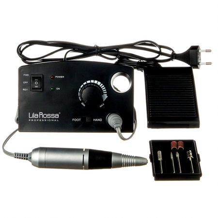 Pile electrice - Pila electrica, freza unghii, Lila Rossa, neagra, 35.000 rpm, 25 W